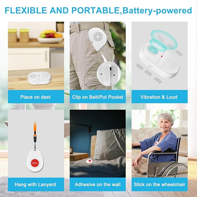 CallToU Wireless Caregiver Pager Call Button