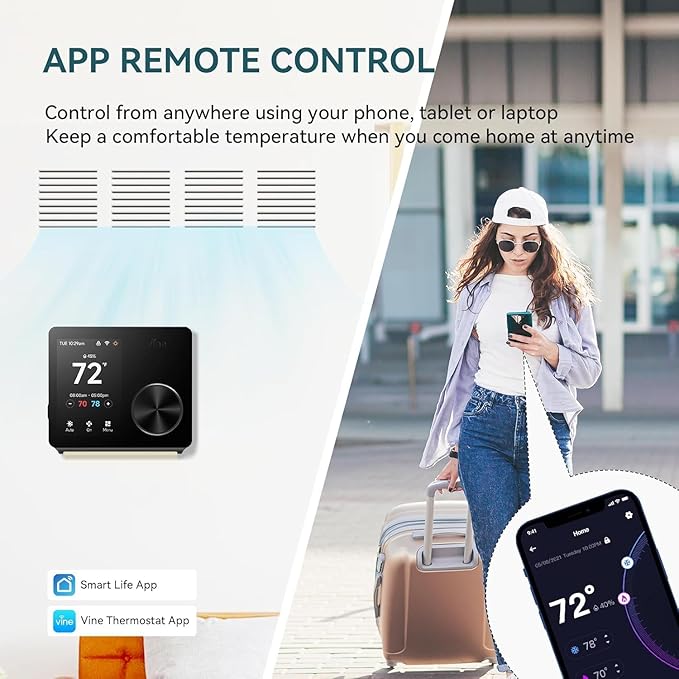 ST300 WiFi Thermostat, Compatible
