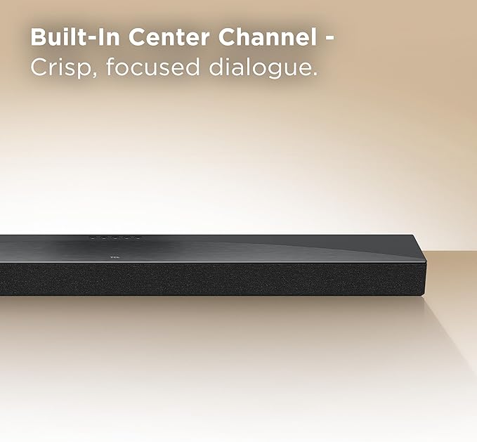 TCL Q65H 5.1 Sound Bar with Wireless Subwoofer
