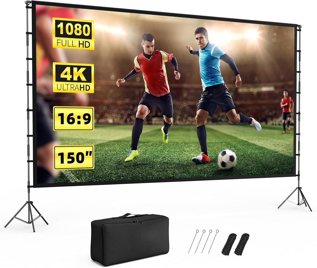 Projector Screen Outdoor, Vamvo Projector Screen