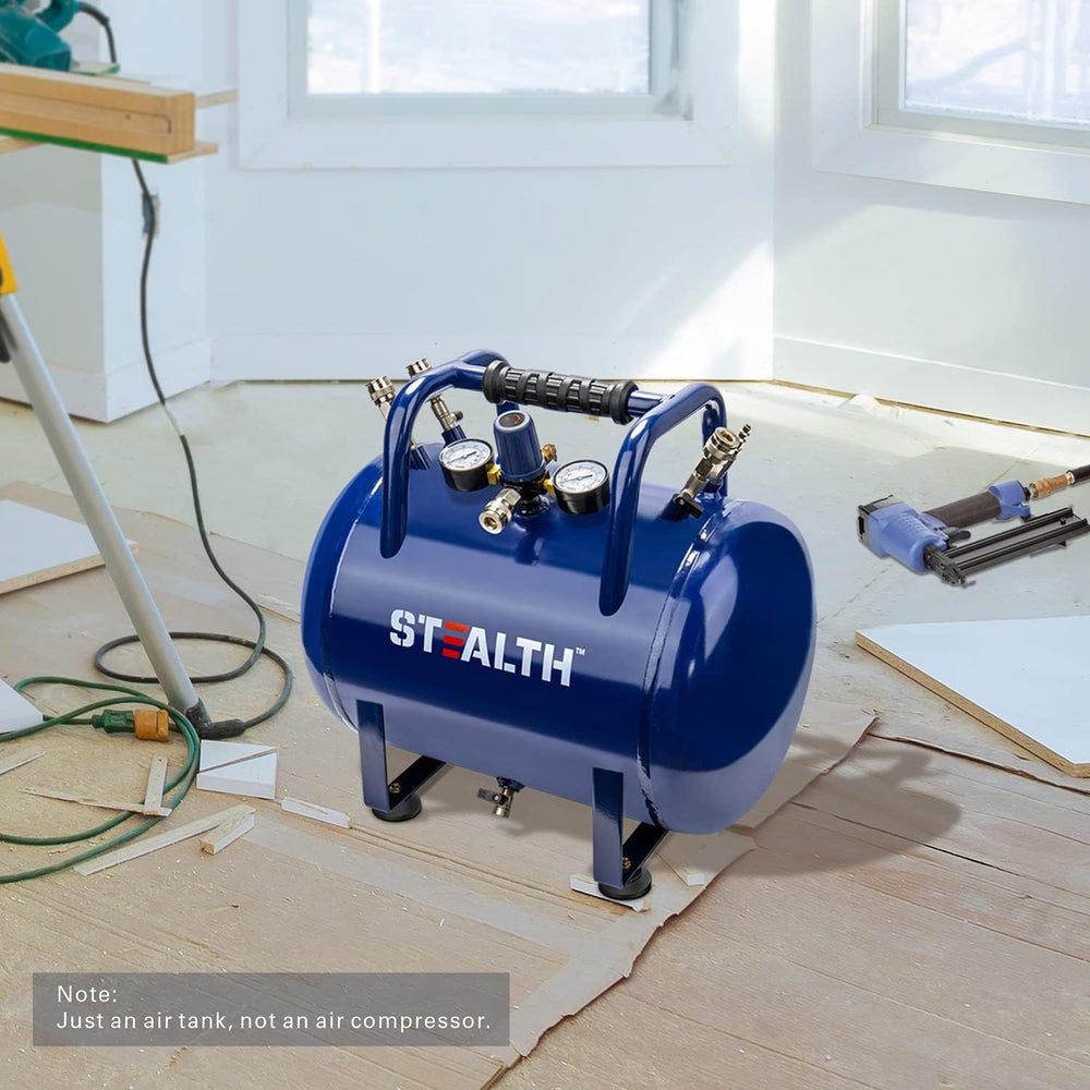 STEALTH Air Tank, High-Pressure 10-gallon Air Tank with Maximum 225PSI Pressu...
