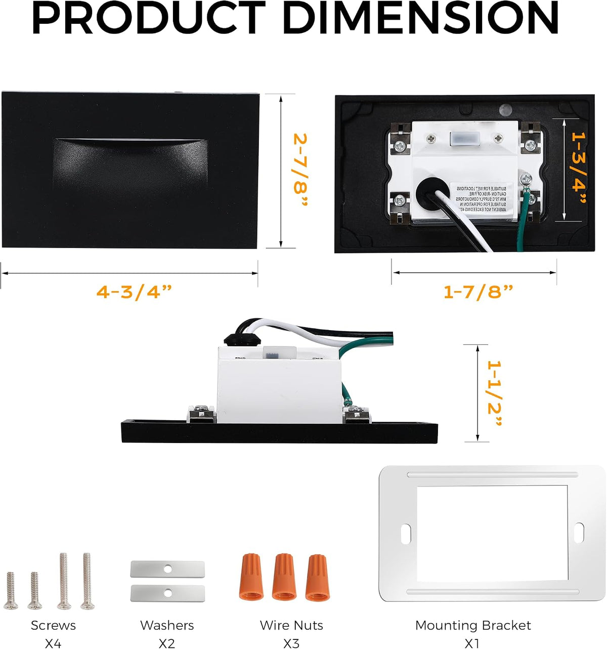cloudy bay 120v dimmbale 5 color led indoor on a desk or shelf