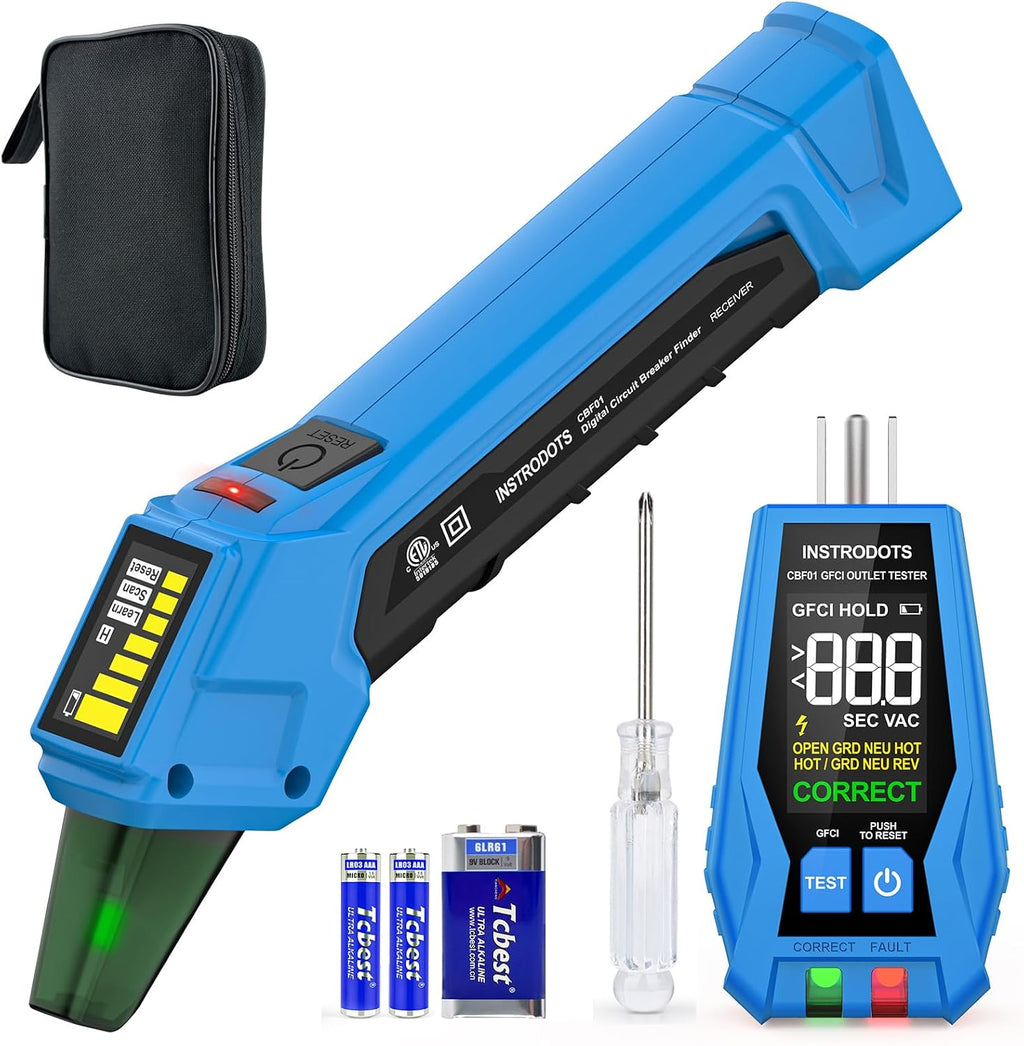 INSTRODOTS Circuit Breaker Finder, Digital Breaker Finder