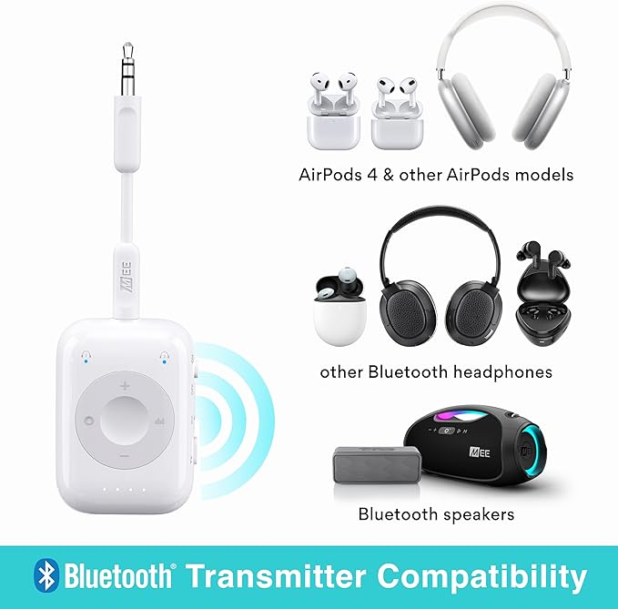 MEE audio Connect Air Pro Bluetooth Wireless Audio Transmitter & Receiver