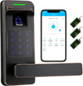 Fingerprint Door Lock, Heavy Duty Full APP Control Touchscreen Keypad