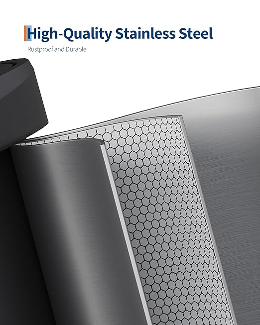 Garvee 21 gal / 80 L Stainless Steel Trash Can