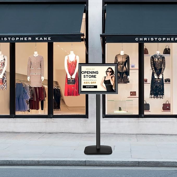 Heavy Duty Pedestal Sign Holder