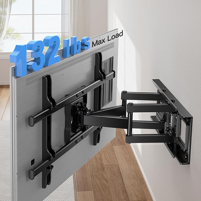 Pipishell Full Motion TV Wall Mount