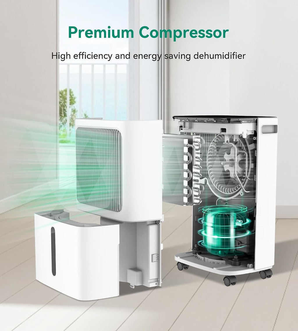 2500 sq.ft dehumidifier for basement, view 9