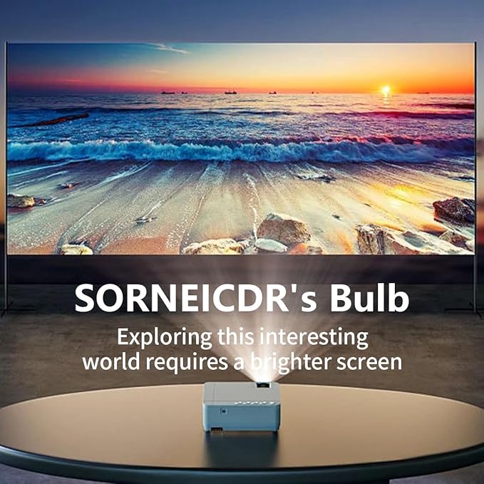 SORNEICDR AN-D400LP/AH-42001 Replacement Projector Lamp Bulb Compatible