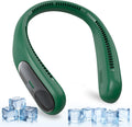Portable Neck Fan, Personal Wearable Bladeless Fan, LED Display, 6000mAh USB