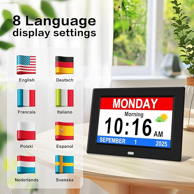 11'' Large Display Digital Alarm Clock