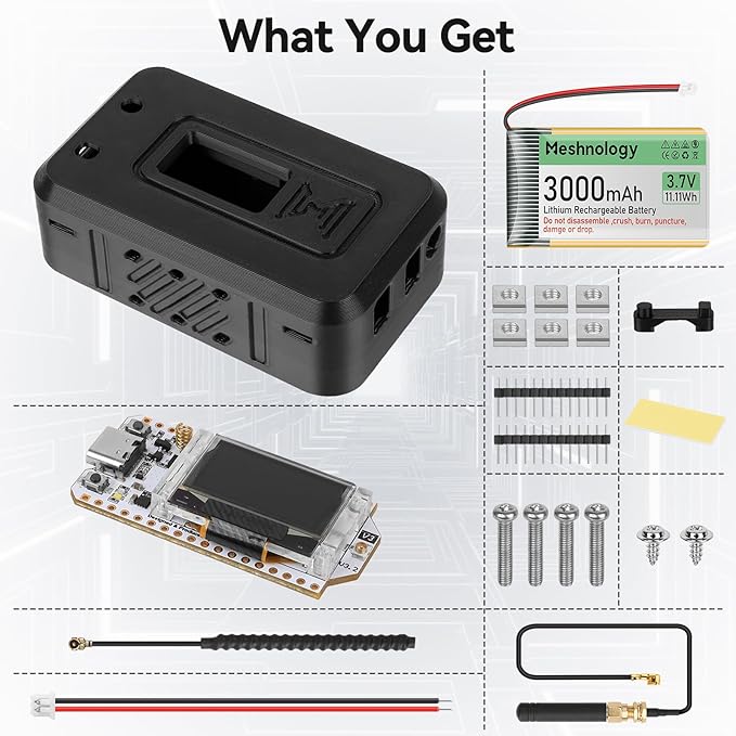 Meshnology 1 Set ESP32 LoRa V3 Module Board