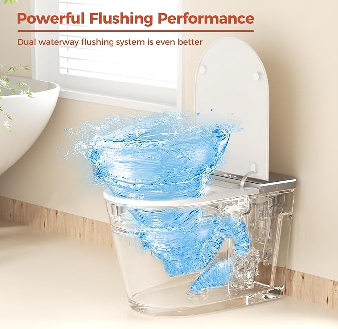 BAYTINA Smart Toilet, One Piece Toilet