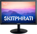 SKitphrati 15.6 Inch Small PC Monitor, FHD VA 1080P Desktop Display