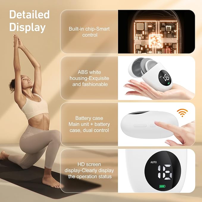 Wireless TENS Unit, Health Expert, Protable Massager, Muscle Stimulator