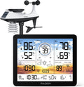 Raddy AG7 Weather Station Wireless Indoor Outdoor Thermometer, 7.4'' Digital