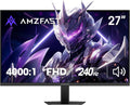 Amzfast 27 Inch 240Hz Gaming Monitor, FHD Fast VA Panel 4000:1 Contrast