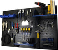 Wall Control Pegboard Organizer 4 ft. Metal Pegboard Standard Tool Storage Kit
