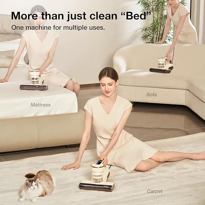 Jimmy WB63 Mattress Vacuum Cleaner UV Sanitizing | Bed Vacuum Cleaner