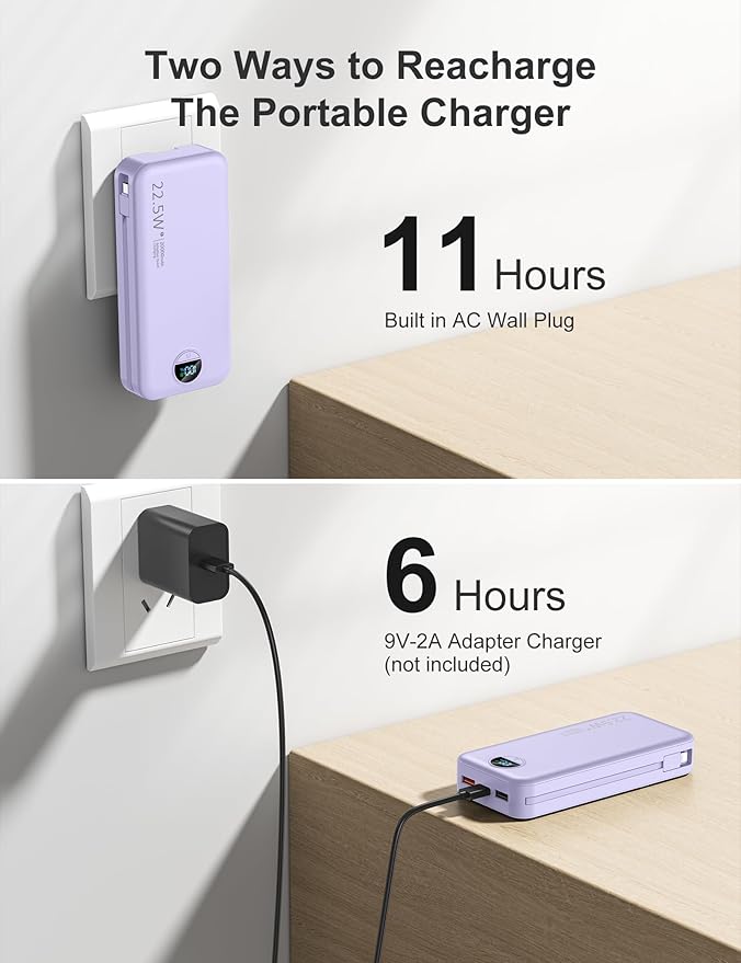 aonidi 20000mAh Ultra-Portable-Charger-Power-Bank PD20W
