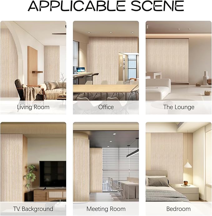 ARMURO Wood Slat Wall Panel (2 PCS)