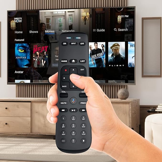 DirecTV AT&T TV Now RC82V 2nd Generation Gemini Stream Voice Recognition