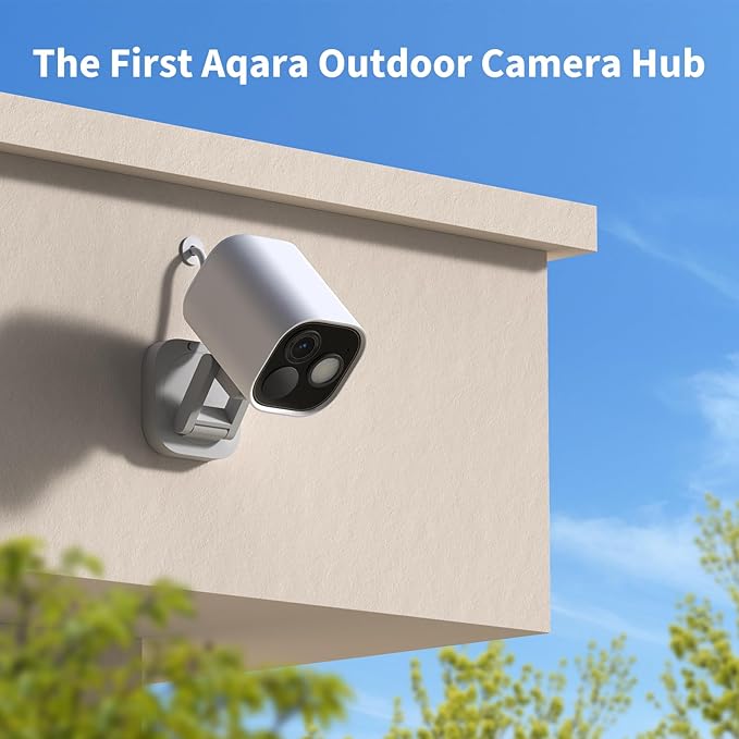 Aqara 4MP Camera Hub G5 Pro PoE, True Color Night Vision Security Camera Outdoor