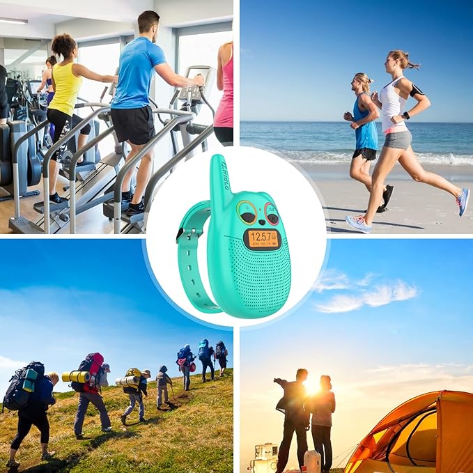 Qniglo Walkie Talkies for Kids Rechargeable, Christmas Birthday Gifts for Boys