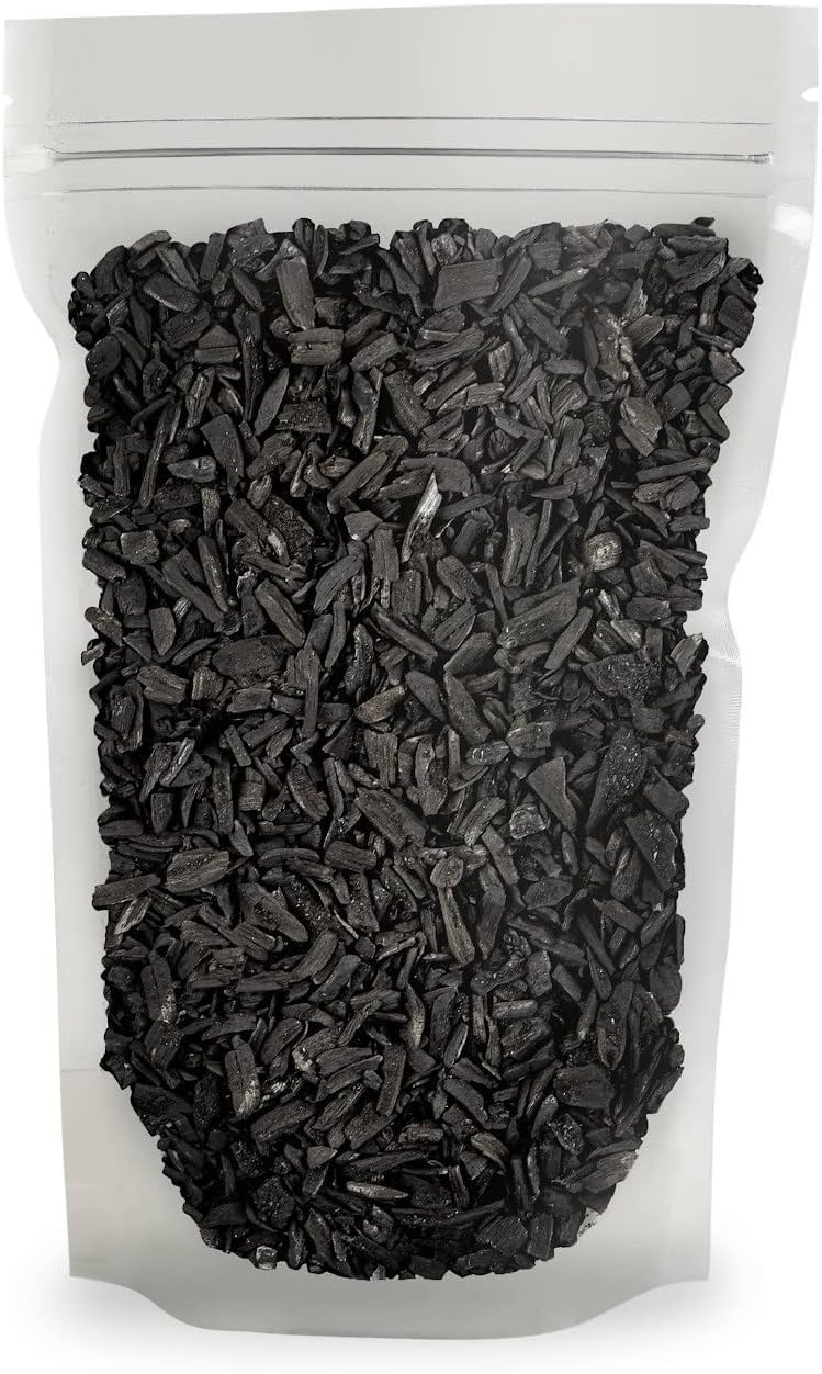 GARDENERA Horticultural Charcoal for Indoor Plants [4-Quart Bag] Black Diamon...