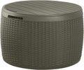 Keter Circa 37 Gallon Resin Deck Box Stool