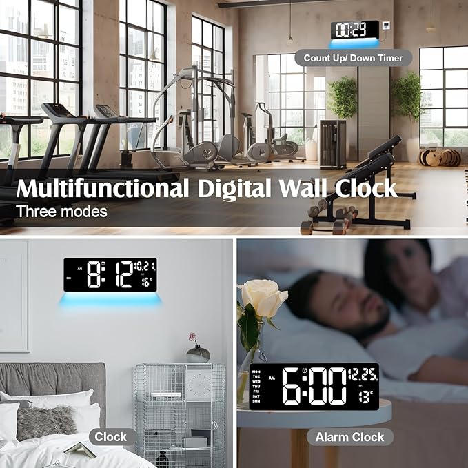 Xflyee 16.5" Digital Clock Large Display
