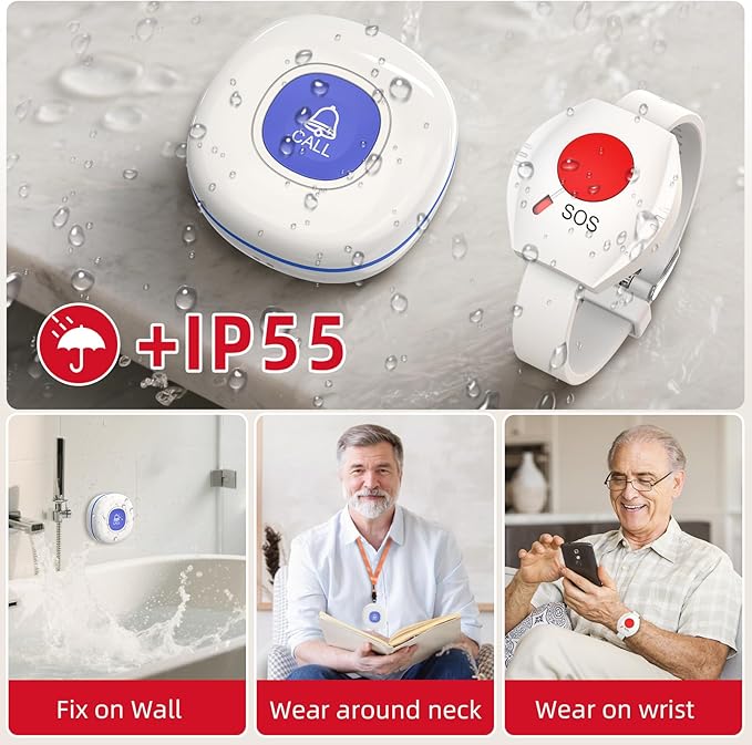 CallToU Caregiver Pager Wireless Call Button