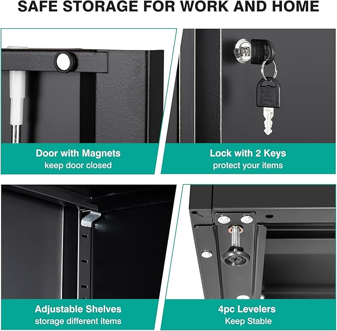 SISESOL Metal Storage Cabinet