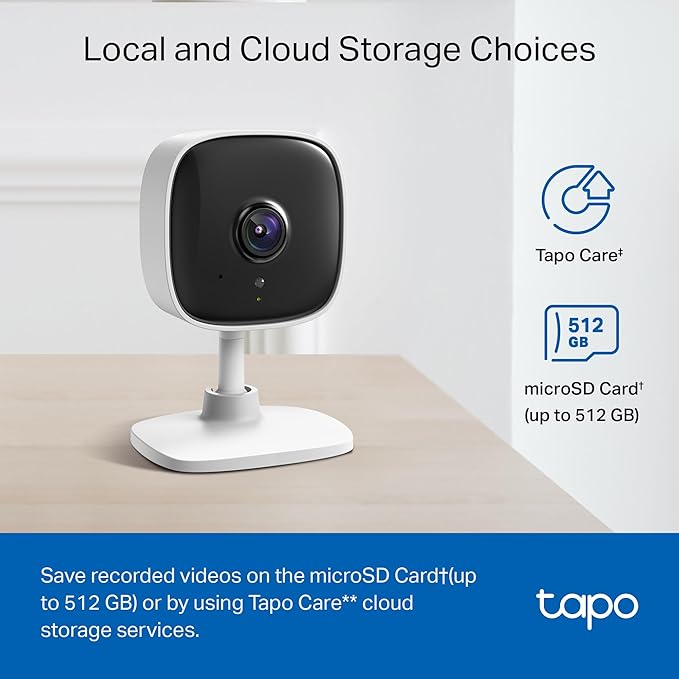 Tapo 1080P Indoor Wired Security Camera (4-Pack)