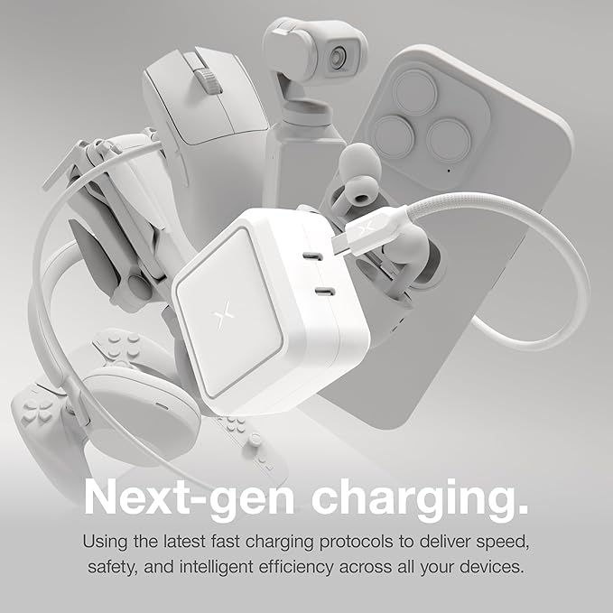 NOCO XGrid X65: 65W USB-C Charger – Dual Port GaN Power Adapter