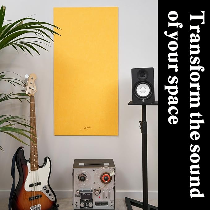 AudioSilk Acoustic Panels, 4 Pack ROOM KIT