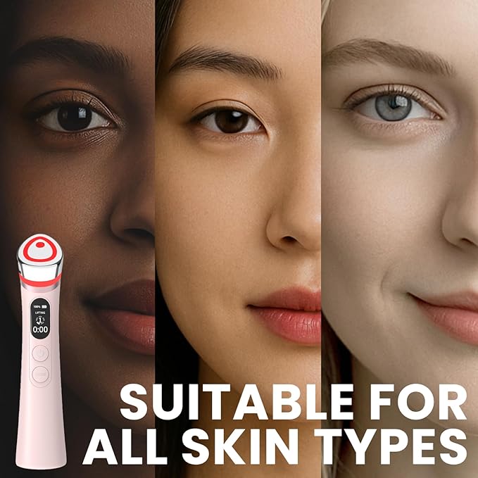 Face Lift Device – 8 in 1 Skin Tightening and Lifting, LED Light Therapy