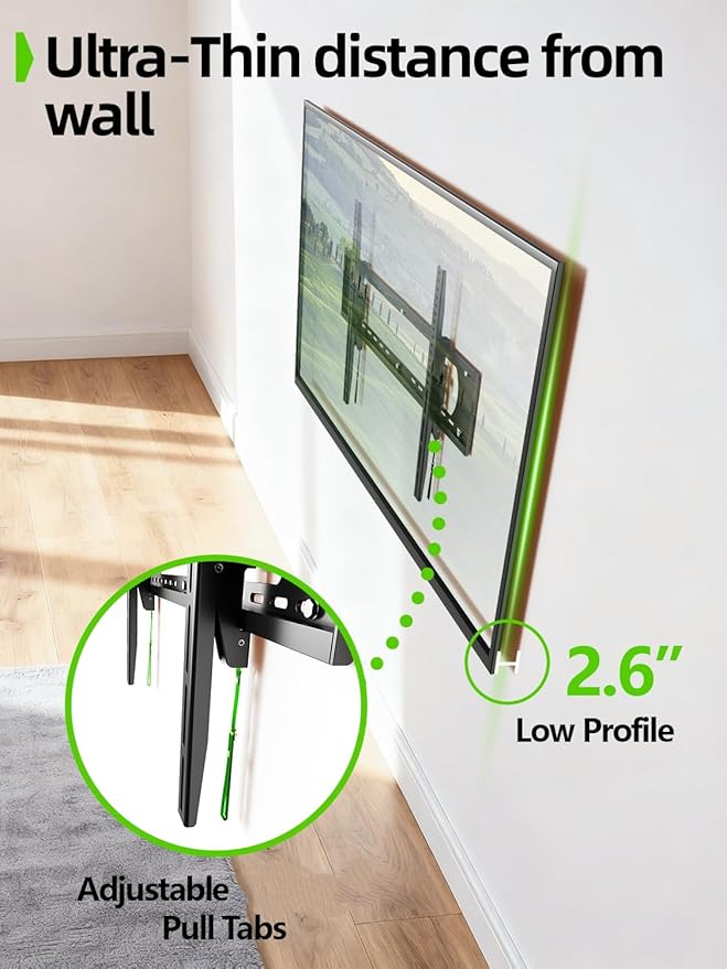 USX MOUNT Heavy Duty Tilting TV Wall Mount