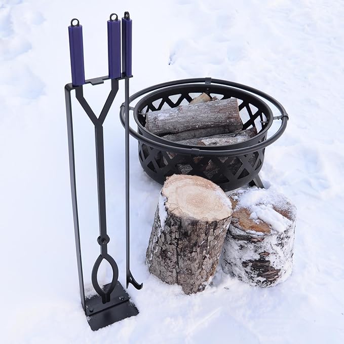 Heavy Duty Fire Pit Tools Set