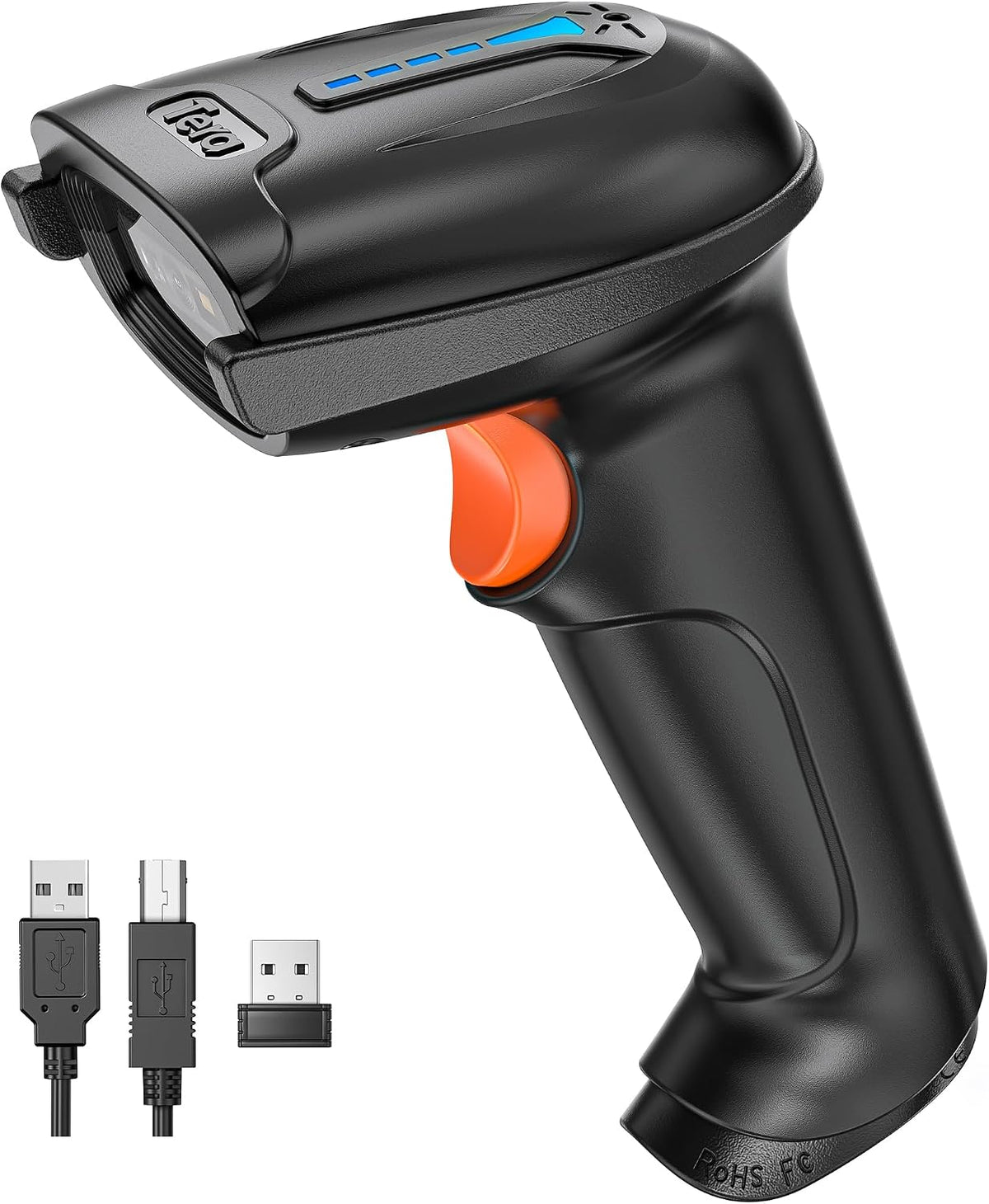 Tera 1D 2D QR Barcode Scanner Wireless and Wired
