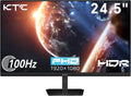 KTC 24.5 Inch FHD 100Hz IPS Computer Monitor, 1080P Eye Care PC Gaming Monitor