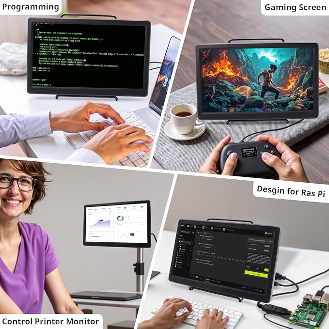 ELECROW 10.1 Inch Portable Monitor