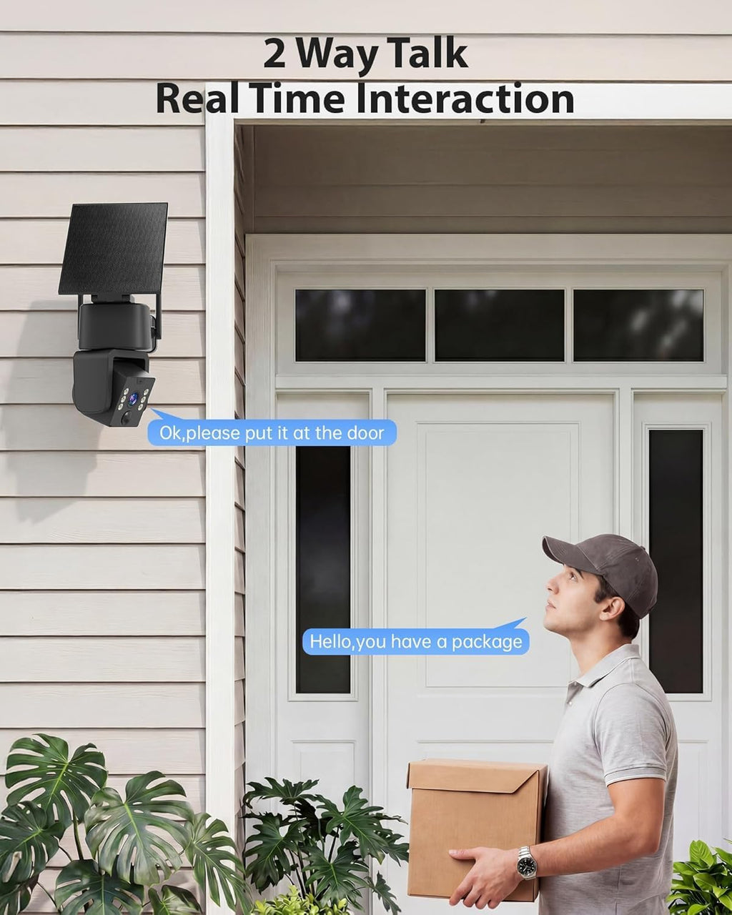 5g & 2.4g wi-fi outdoor camera wireless,solar security, package contents