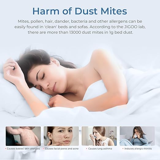 JIGOO S300 PRO Mattress Vacuum Cleaner