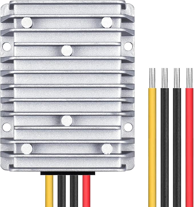 Cllena DC 24V to 13.8V 30A 414W Converter, Waterproof DC Voltage Reducer Buck