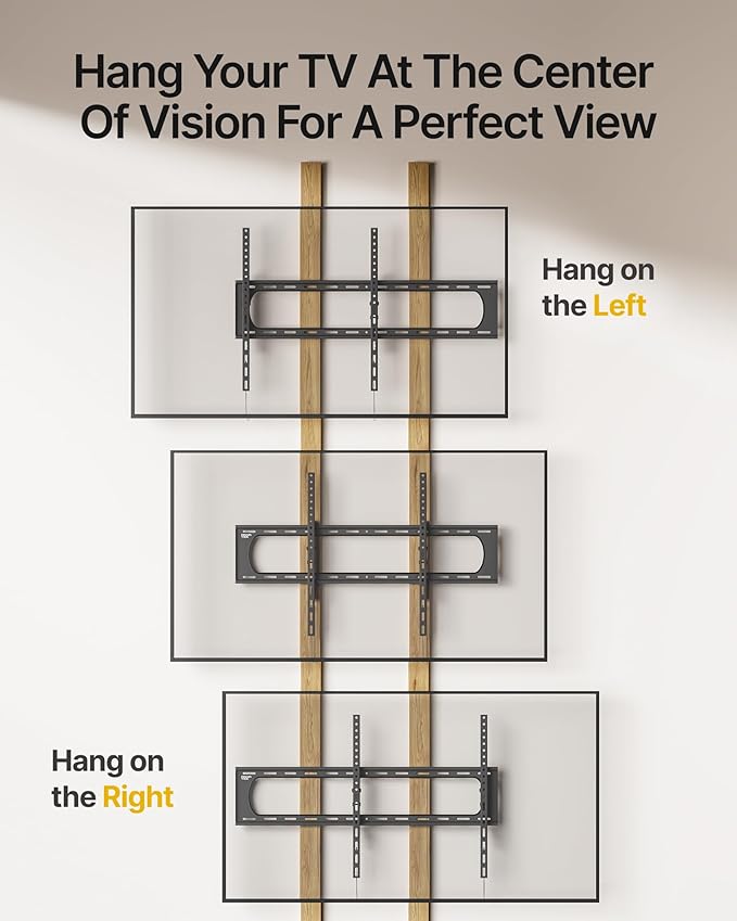 monTEK Heavy Duty Tilting TV Wall Mount