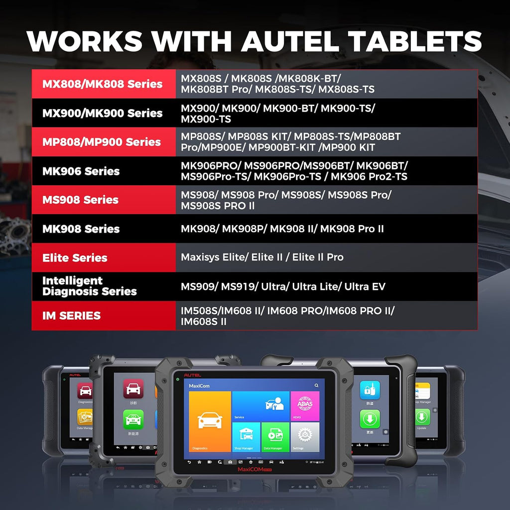 autel mv108s 1080p hd inspection camera, 8.5mm probe on a desk or shelf