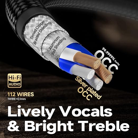 TODN Audiophile RCA Cables