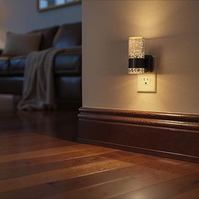 Briignite Night Light, Dimmable Night Lights Plug into Wall, LED Night Light